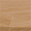 Modway Brisbane Modern Round Teak Wood Outdoor Patio Coffee Table in Natural