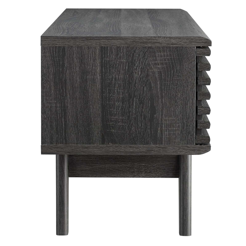 Modway Render Particleboard Media Console TV Stand for TVs up to 78