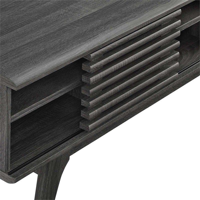 Modway Render Particleboard Media Console TV Stand for TVs up to 78
