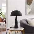 Modway Selena 2 Lights Modern Metal Table Lamp in Black Finish