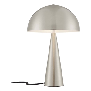 Modway Selena 2 Lights Modern Metal Table Lamp in Satin Nickel