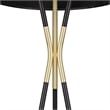 Modway Audrey 1-Light Modern Metal Standing Floor Lamp in Black