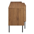 Modway Yosemite Modern MDF Wood and Iron Sideboard in Walnut