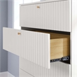 Modway Dakota Modern MDF Wood and Rubberwood Chest in White Finish