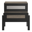 Modway Merritt Modern MDF Wood and Rubberwood Nightstand in Oak