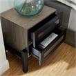Modway Merritt Modern MDF Wood and Rubberwood Nightstand in Oak
