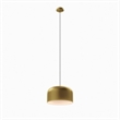 Modway Avenue 1-Light Modern Style Metal Pendant Light in Satin Brass