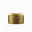 Modway Avenue 1-Light Modern Style Metal Pendant Light in Satin Brass