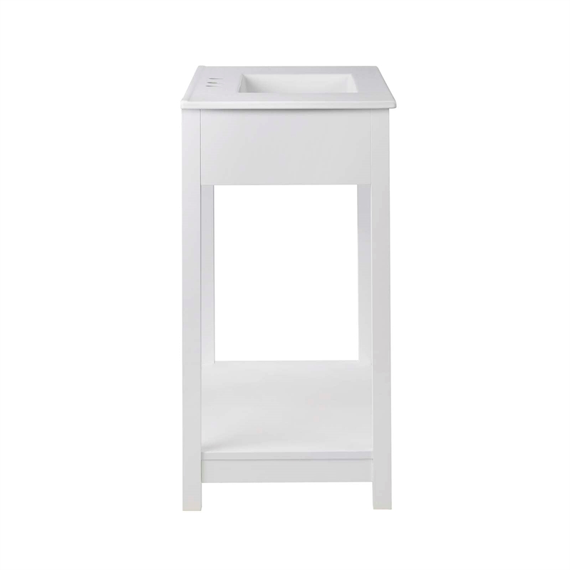 Modway Altura Bathroom Vanity in White White