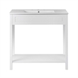 Modway Altura Bathroom Vanity in White White