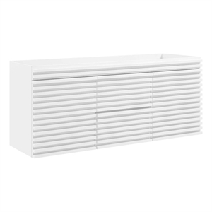 Modway Render 48&quot MDF and Particleboard Bathroom Vanity Cabinet in White