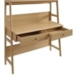 Modway Bixby Modern Style Particleboard and MDF Office Desk in Oak
