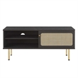 Modway Cambria Rattan and Particleboard TV Stand for TVs up to 47