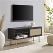 Modway Cambria Rattan and Particleboard TV Stand for TVs up to 47
