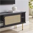 Modway Cambria Rattan and Particleboard TV Stand for TVs up to 47