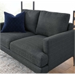 Modway Evermore Metal and Upholstered Fabric Loveseat in Gray