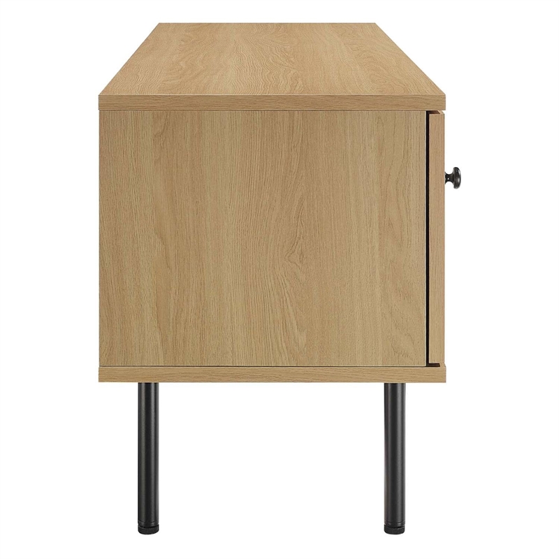 Modway Cambria Rattan and Particleboard TV Stand for TVs up to 47