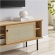 Modway Cambria Rattan and Particleboard TV Stand for TVs up to 47