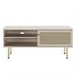 Modway Cambria Rattan and Particleboard TV Stand for TVs up to 47