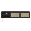 Modway Cambria Rattan and Particleboard TV Stand for TVs up to 60