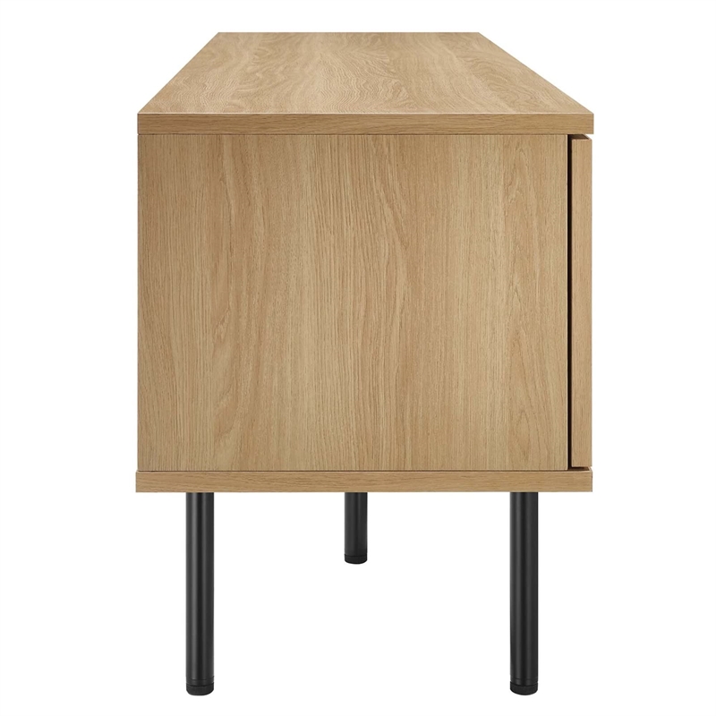 Modway Cambria Rattan and Particleboard TV Stand for TVs up to 60