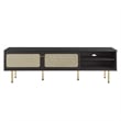 Modway Cambria Rattan and Particleboard TV Stand for TVs up to 70