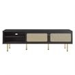 Modway Cambria Rattan and Particleboard TV Stand for TVs up to 70