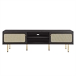 Modway Cambria Rattan and Particleboard TV Stand for TVs up to 70