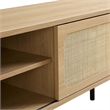 Modway Cambria Rattan and Particleboard TV Stand for TVs up to 70