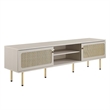 Modway Cambria Rattan and Particleboard TV Stand for TVs up to 70