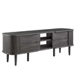 Modway Contour Rubberwood and MDF Wood TV Stand for TVs up to 60
