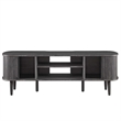Modway Contour Rubberwood and MDF Wood TV Stand for TVs up to 60