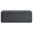 Modway Render Particleboard and Laminate Storage Bench in Charcoal