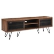 Modway Nomad Modern Wood Grain Laminate TV Stand for TVs up to 65