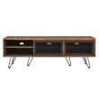 Modway Nomad Modern Wood Grain Laminate TV Stand for TVs up to 65