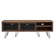 Modway Nomad Modern Wood Grain Laminate TV Stand for TVs up to 65