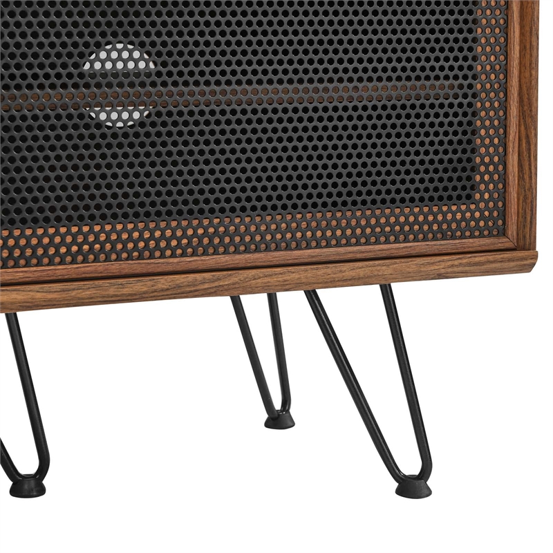 Modway Nomad Modern Wood Grain Laminate TV Stand for TVs up to 65