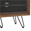 Modway Nomad Modern Wood Grain Laminate TV Stand for TVs up to 65