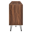 Modway Nomad Modern Style Wood Grain Laminate Sideboard in Walnut