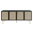 Modway Chaucer Particleboard and Laminate Sideboard in Black