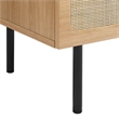 Modway Chaucer Modern Style Particleboard and Laminate Sideboard in Oak