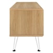 Modway Nomad Modern Wood Grain Laminate TV Stand for TVs up to 52