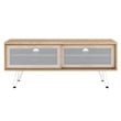 Modway Nomad Modern Wood Grain Laminate TV Stand for TVs up to 52