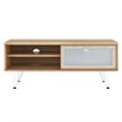 Modway Nomad Modern Wood Grain Laminate TV Stand for TVs up to 52