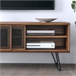 Modway Nomad Modern Wood Grain Laminate TV Stand for TVs up to 52