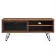 Modway Nomad Modern Wood Grain Laminate TV Stand for TVs up to 52