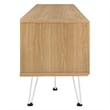 Modway Nomad Modern Wood Grain Laminate TV Stand for TVs up to 65