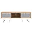 Modway Nomad Modern Wood Grain Laminate TV Stand for TVs up to 65