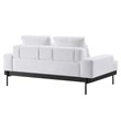 Modway Proximity Upholstered Polyester Fabric Loveseat in White