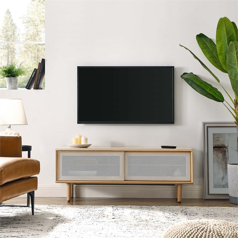 Modway Kurtis Modern MDF and Particleboard TV Stand for TVs up to 52